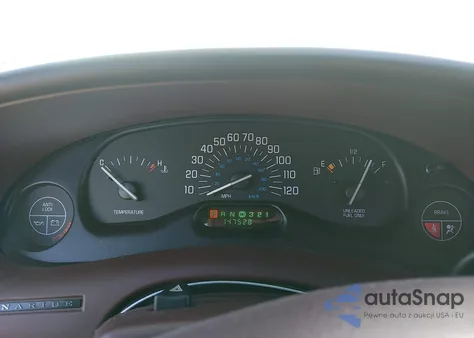 1998 Buick Century Limited из США, поврежденный, VIN 2G4WY52M5W1473840